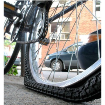 Reifen- oder Schlauchwechsel