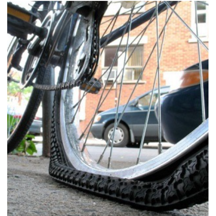 Reifen- oder Schlauchwechsel