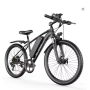 Elektro fahrrad 26", E-Bike mit 36V 10ah Wechsel batterie, 7-Gang, Citybike mit 250W Motor, Reichweite bis zu 45-km