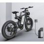 Электрический велосипед GUNAI MX25, 48 В, 25 Ач, 2000 Вт, 20X4,0 дюйма, толстые шины, масляные тормоза для электронного велосипеда, пробег 50–60 км, грузоподъемность 200 кг, электрический велосипед